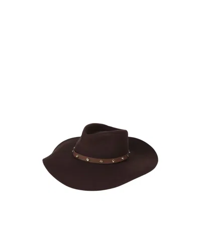 Rag & Bone Woolblend Widebrim Hat In Brown