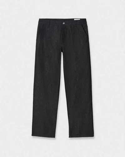 Rag & Bone Workwear Denim Trouser In Black