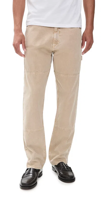 Rag & Bone Workwear Jeans Antitaupe In Brown