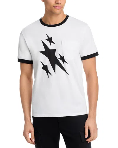 Rag & Bone World Cup Star Ringer T-shirt In White