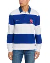 Rag & Bone World Cup Stripe Rugby Shirt In Multi