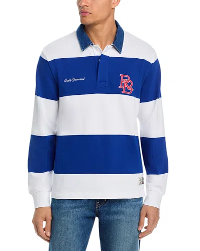 Rag & Bone World Cup Stripe Rugby Shirt In Multi