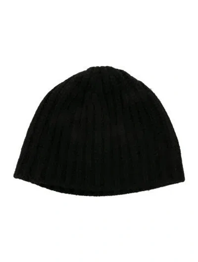 Pre-owned Rag & Bone Woven Beanie In Black