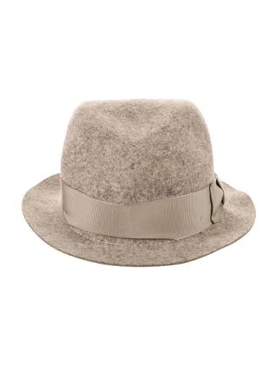 Pre-owned Rag & Bone Woven Bucket In Neutral