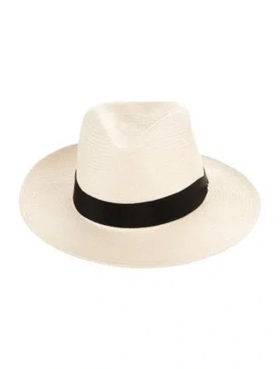 Pre-owned Rag & Bone Woven Straw Hat. In Neutrals