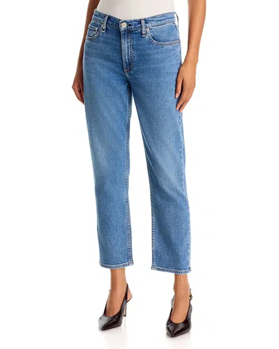 Rag & Bone Wren Ankle Slim Jean In River In Blue