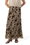 Rag & Bone Wren Print Maxi A-line Skirt