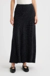 Rag & Bone Wren Print Maxi A-line Skirt