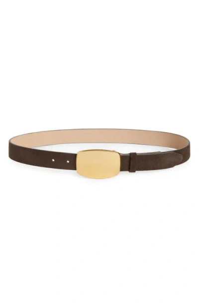 Rag & Bone Wyatt Leather Belt In Brown