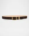 Rag & Bone X Boyfriend Leopard Calf Hair Belt
