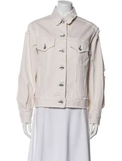 Pre-owned Rag & Bone X Disney Denim Jacket In Neutral