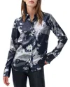 Rag & Bone Yvette Metallic Shirt In Multi