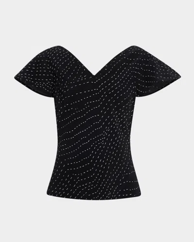 RAG & BONE YVONNE V-NECK TOP