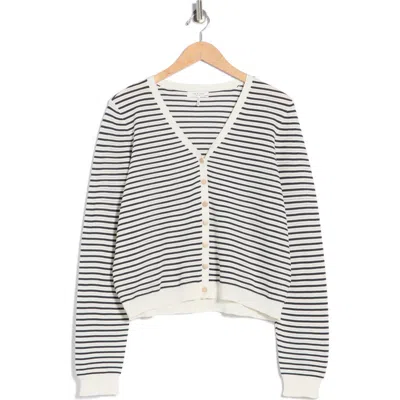 Rag & Bone Zane Stripe Cardigan In Multi