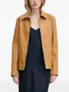 Rag & Bone Zip-front Jacket In Brown