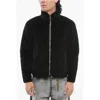 Rag & Bone Zip-up Sherpa Sweatshirt With Nylon Details