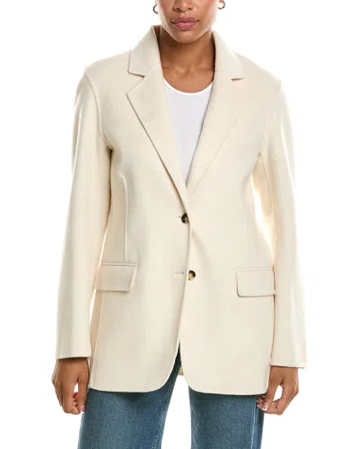 Rag & Bone Zoe Wool & Cashmere-blend Blazer In Neutral