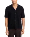 Rag & Bone Zuma Ottoman Camp Shirt In Black