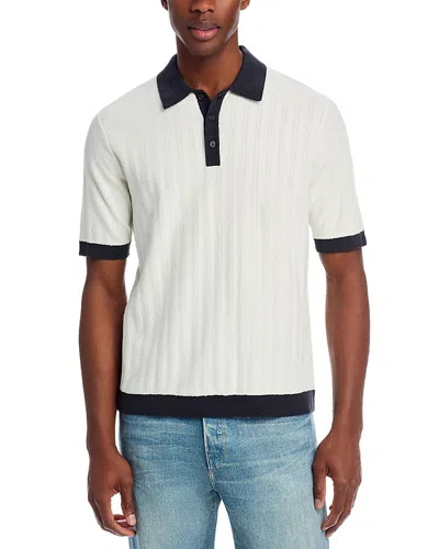 Rag & Bone Zuma Stripe Dalton Shirt Chalk In Multi