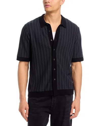 Rag & Bone Zuma Stripe Polo Shirt In Multi