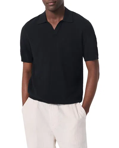 RAG & BONE RAG & BONE ZUMA TOWELING HERRINGBONE POLO