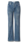 Rag & Bone Miramar Terry Shea Relaxed Straight Jeans In Blue
