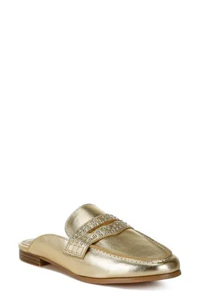 Rag & Co Adam Water Repellent Mule In Gold