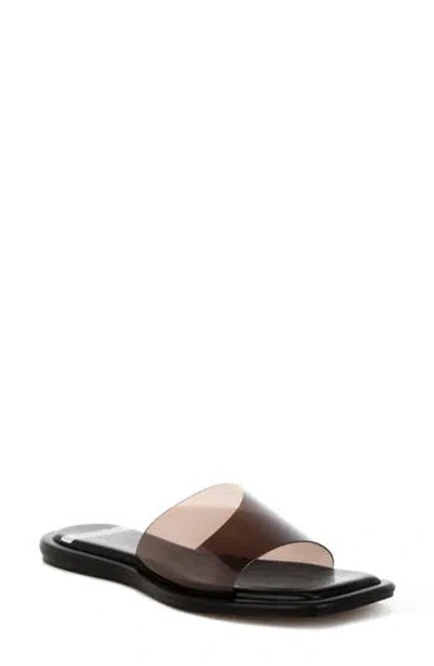 Rag & Co Aponi Slide Sandal In Black