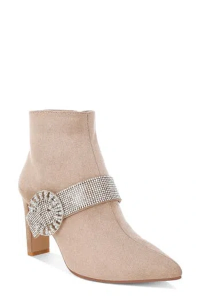 Rag & Co Asagao Water Repellent Bootie In Neutral