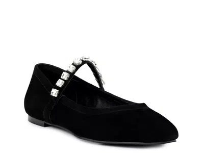 Rag & Co Assisi Ballet Flat In Black