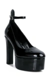 Rag & Co Babe Heaven Platform Pump In Black
