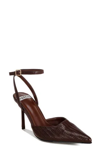 Rag & Co Boxwood Pointed Toe Pump In Burgundy