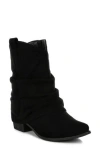 Rag & Co Bronco Slouchy Boot In Black