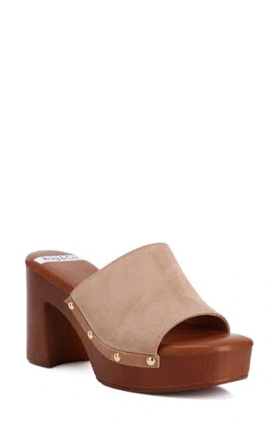RAG & CO RAG & CO CARTERA SUEDE STUD MULE