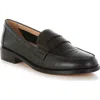 Rag & Co Clotilda Brogue Penny Loafer In Black