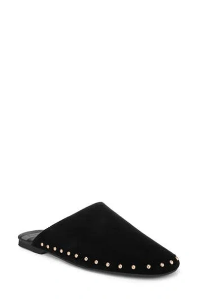 Rag & Co Corbera Studded Mule In Black