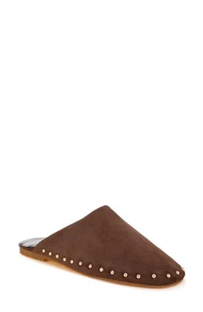 Rag & Co Corbera Studded Mule In Brown