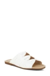 Rag & Co Daisy Doe Slide Sandal In White