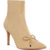 Rag & Co Dapers Bow Bootie In Beige