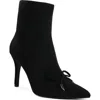 Rag & Co Women's Dapers Bow Detail Ankle Boots In Black