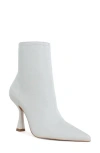 Rag & Co Women's Farnak Pleather Pointed Toe Ankle Boots In White In White