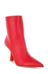 Rag & Co Farnak Pointed Toe Bootie In Red