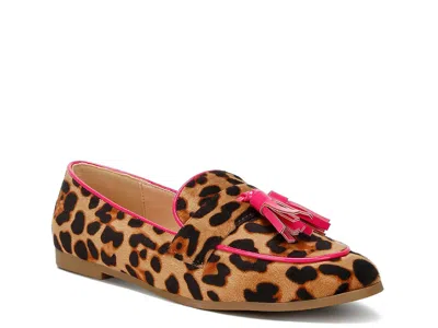 Rag & Co Folklore Loafer In Brown