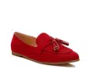 Rag & Co Folklore Tassel Loafer In Red