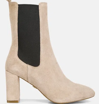 Rag & Co Gaven Suede High Ankle Chelsea Boots In Brown