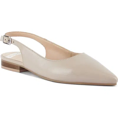 Rag & Co Hocane Slingback Flat In Beige