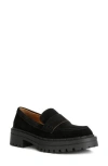 Rag & Co Honora Lug Sole Loafer In Black
