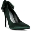 Rag & Co Hornet Bow Pump In Green