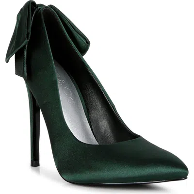 Rag & Co Hornet Bow Pump In Green