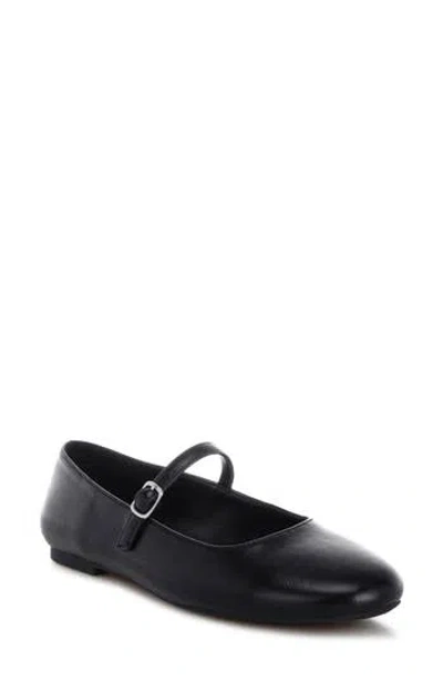 Rag & Co Humbal Mary Jane Flat In Black